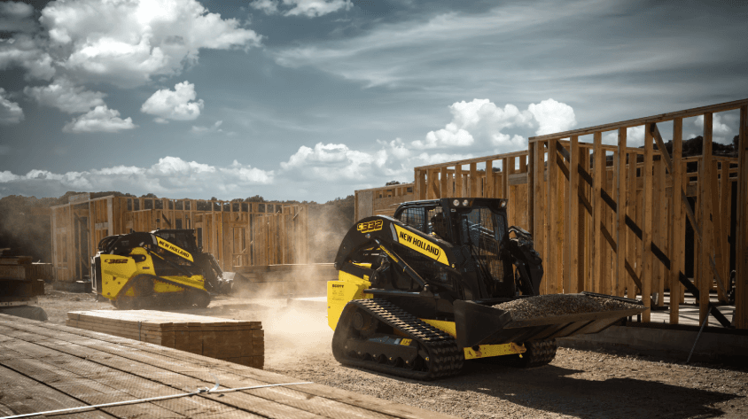 Track Loader on a worksite