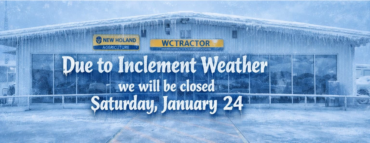 Closed Saturday 1.24